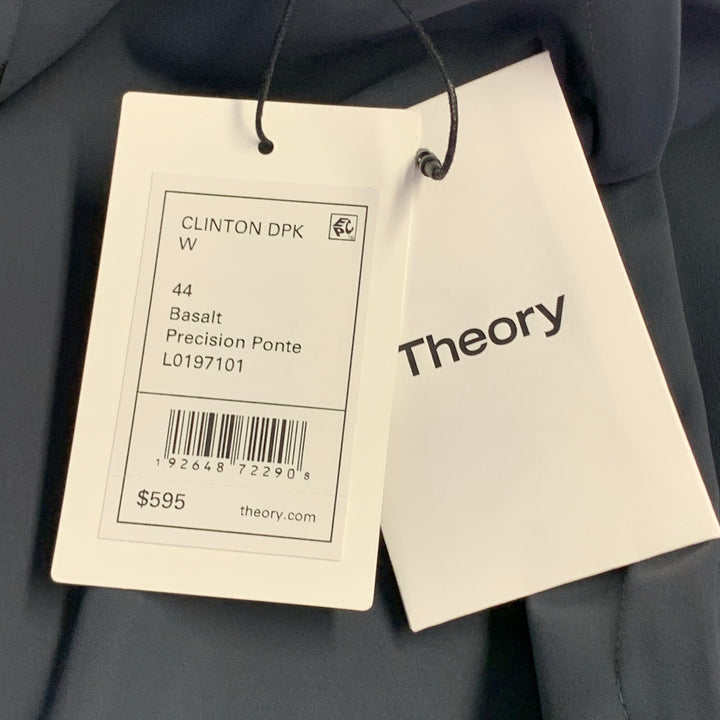 THEORY Size 44 Regular Grey Slate Polyamide Blend Sport Coat