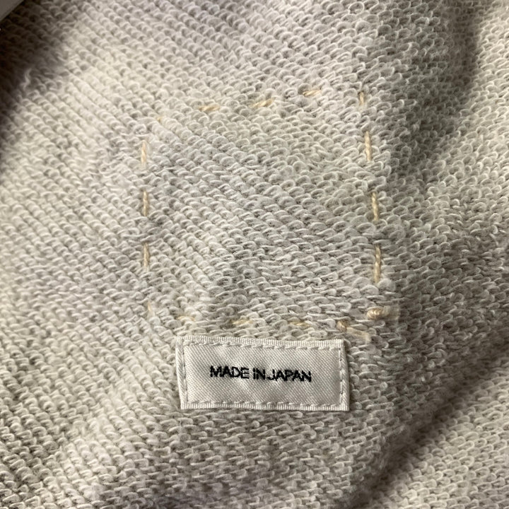 VISVIM Size S Grey Wash Cotton Cashmere Sweatpants