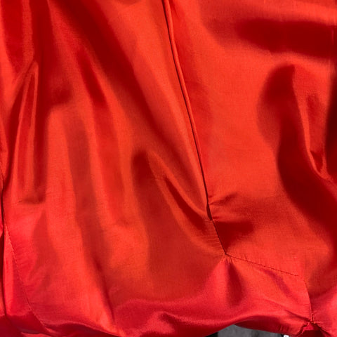 JOSEPH Size 2 Red Wool Double Breasted Coat