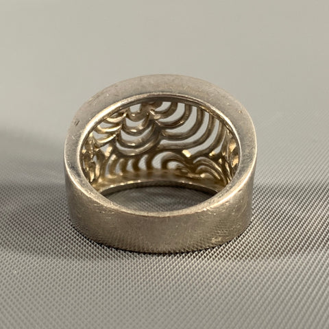 NO BRAND Silver Floral Sterling Ring
