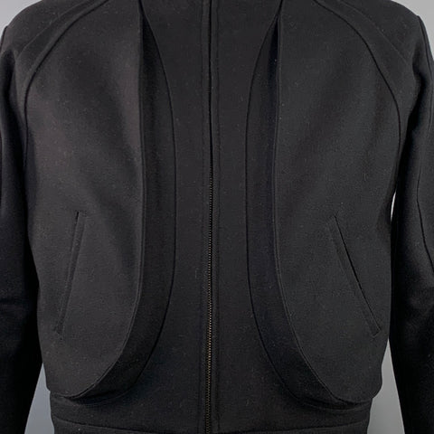 RAF SIMONS Vintage AW05 Size M History of My World Figure 8 Wool Bomber Jacket