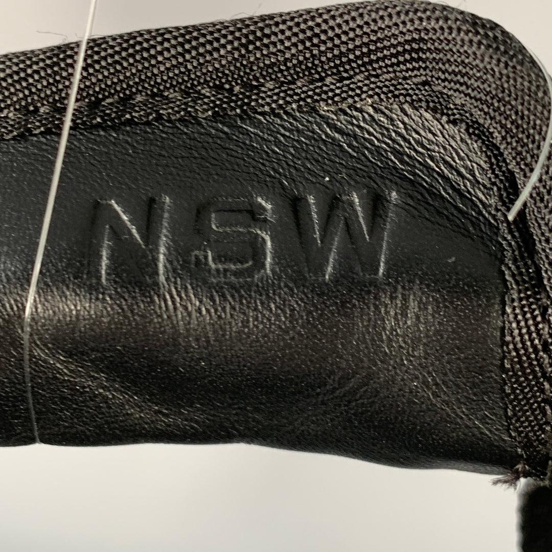 NIKE Eugene Black Logo Polyester Duffle Bag