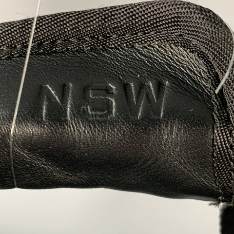 NIKE Eugene Black Logo Polyester Duffle Bag