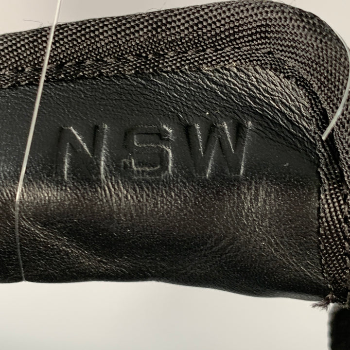 NIKE Eugene Black Logo Polyester Duffle Bag