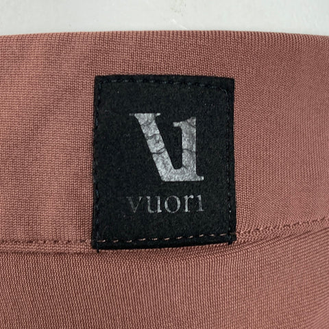 VUORI Size 36 Rust Polyester Zip Fly Casual Pants