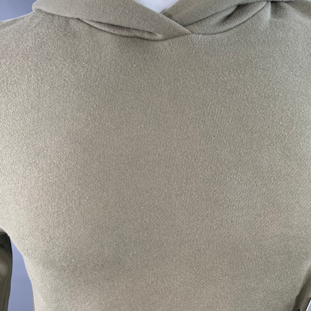JOHN ELLIOTT Size XS Green Cotton Hoodie Sweatshirt