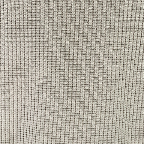 THEORY Size L -Gades- Tan Waffle Knit Cotton Blend Crew Neck T-shirt