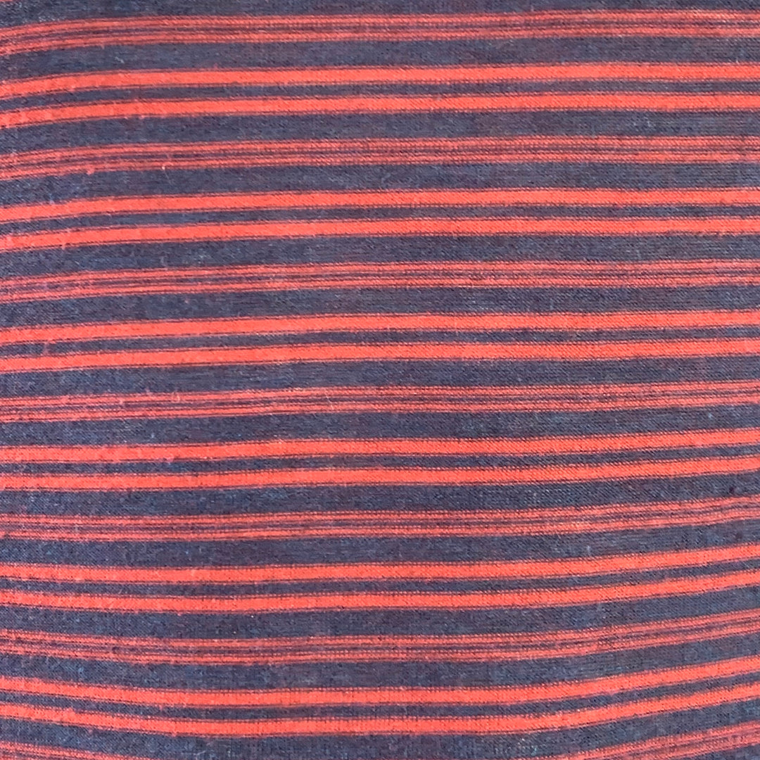 PS by PAUL SMITH Size L Navy Red Stripe Merino Wool Crew Neck Pullover