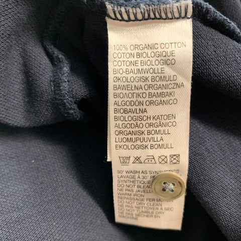 PS by PAUL SMITH Size M Navy Organic Cotton Polo