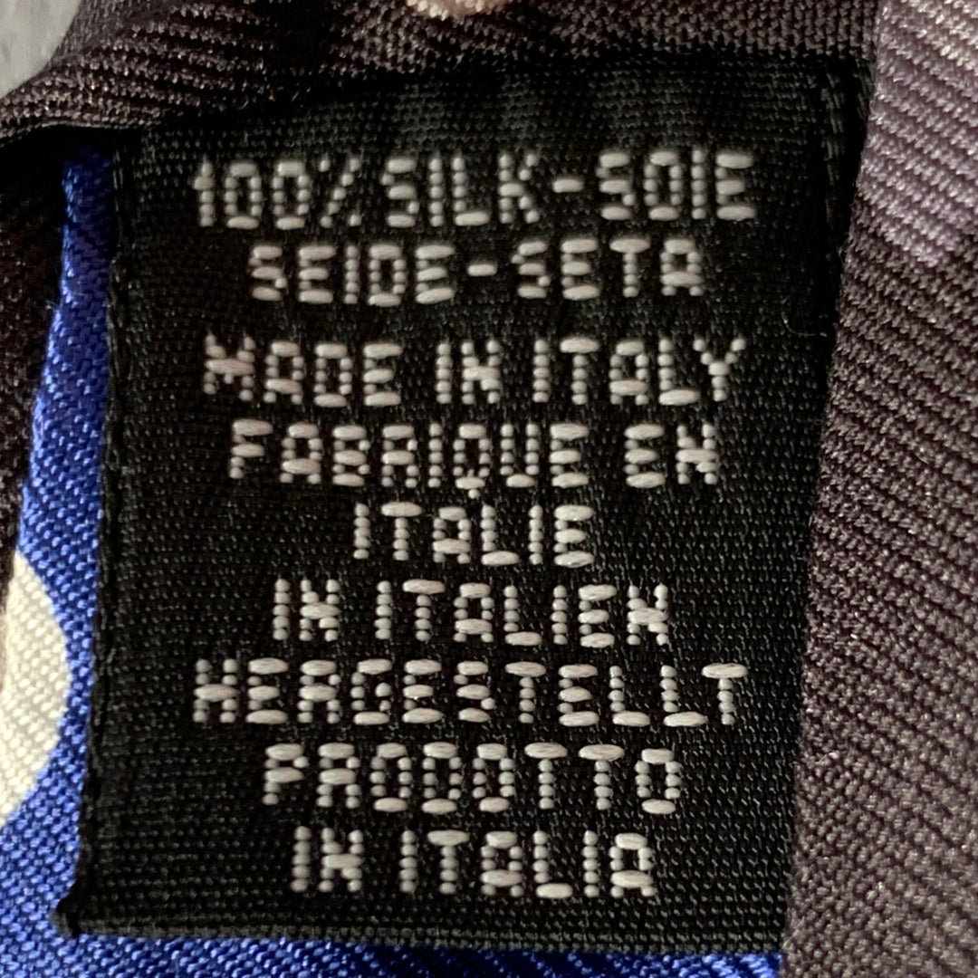 PAUL SMITH Grey Charcoal Floral Silk Tie