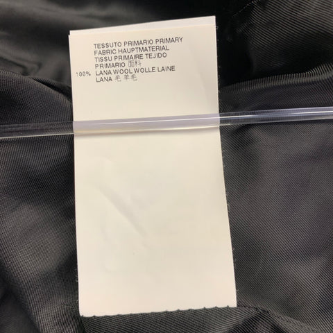 MM6 MAISON MARGIELA Size 2 Black Wool Shawl Collar Jacket Blazer