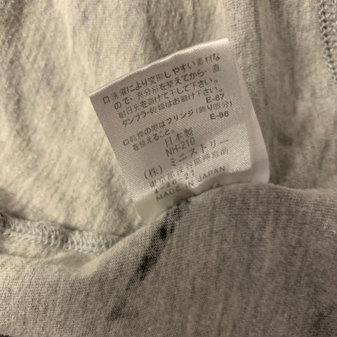 MAISON MARGIELA Size S Grey Black Sunglasses Cotton Scoop Neck T Shirt