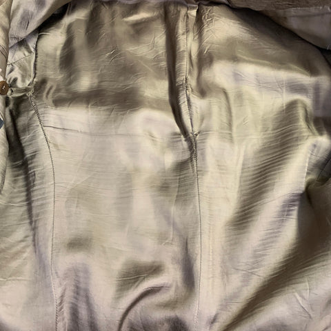 CoSTUME NATIONAL Size 38 Brown Textured Cotton Metal Blend Velvet Notch Lapel Jacket