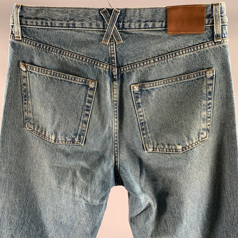 ALEX MILL Size 32 Blue Light Wash Cotton Relaxed fit Jeans