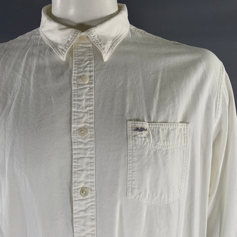 POLO by RALPH LAUREN Size XXL White Cotton Long Sleeve Shirt