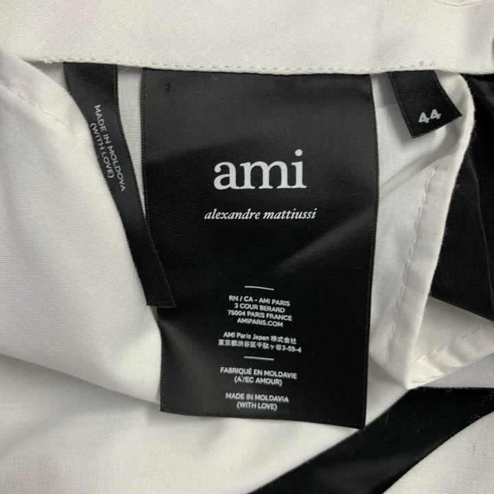 AMI by ALEXANDRE MATTIUSSI Size 34 Green Wool Pleated Dress Pants