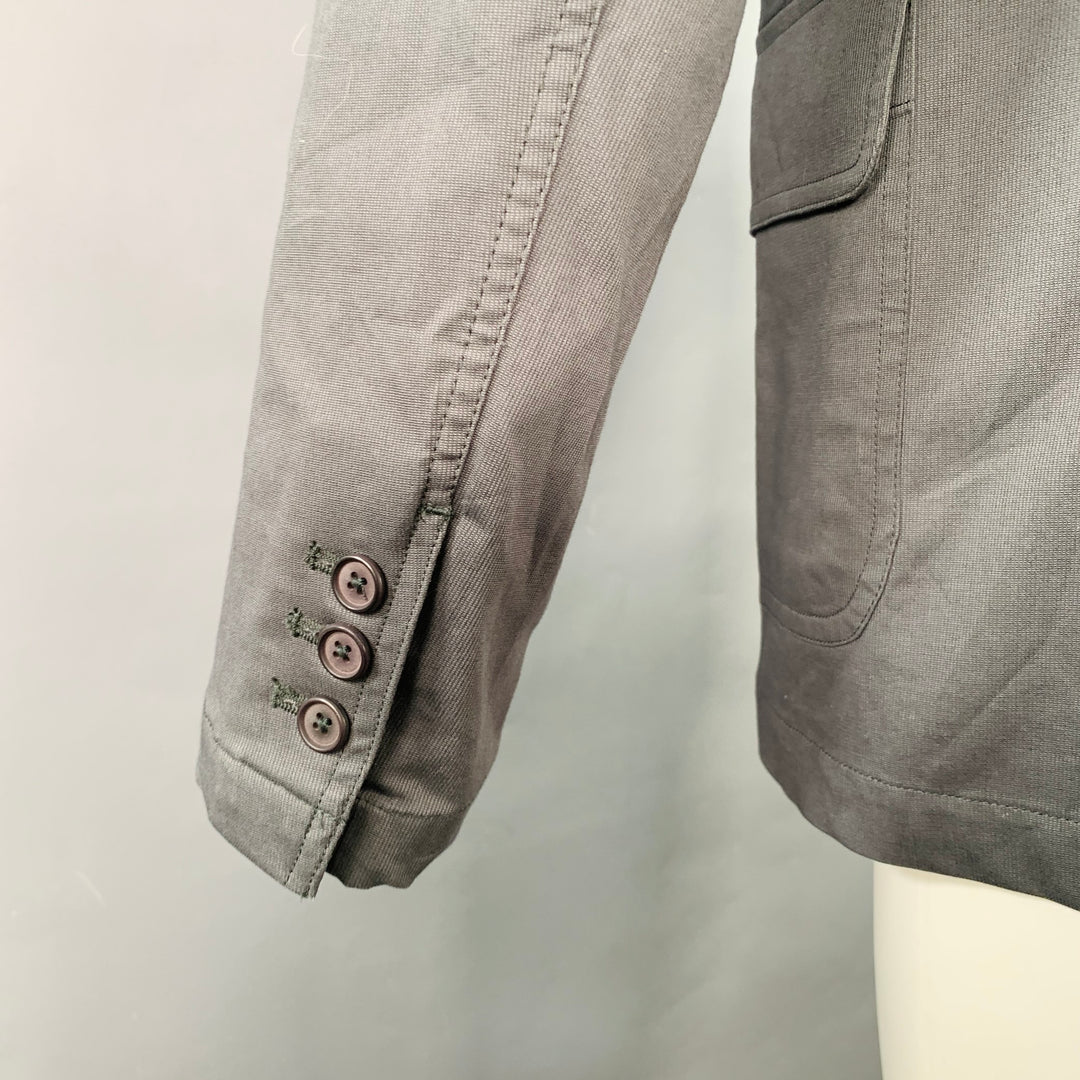 TAYLOR STITCH Size 40 Grey Charcoal Cotton Blend Chore Jacket