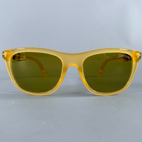 TOM FORD Andrew Yellow Amber Acetate Sunglasses