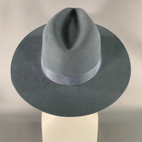 HAMPUI HATS Size 61 Grey Blue Felt Hats