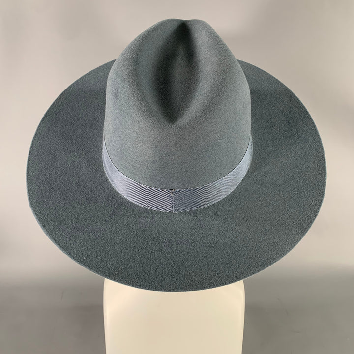 HAMPUI HATS Size 61 Grey Blue Felt Hats