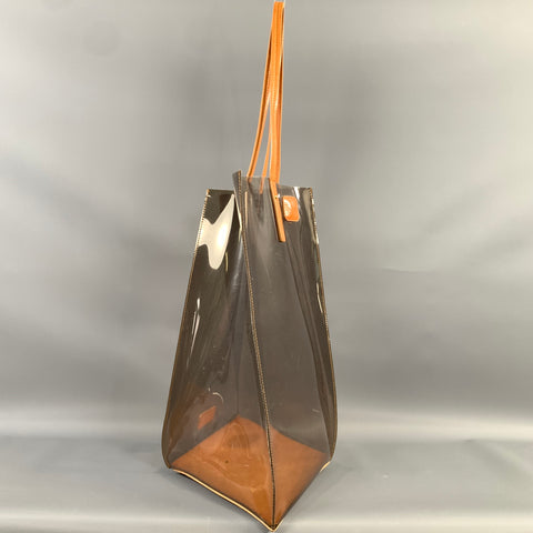 MAIYET Tan Brown vinyl Bucket Bag