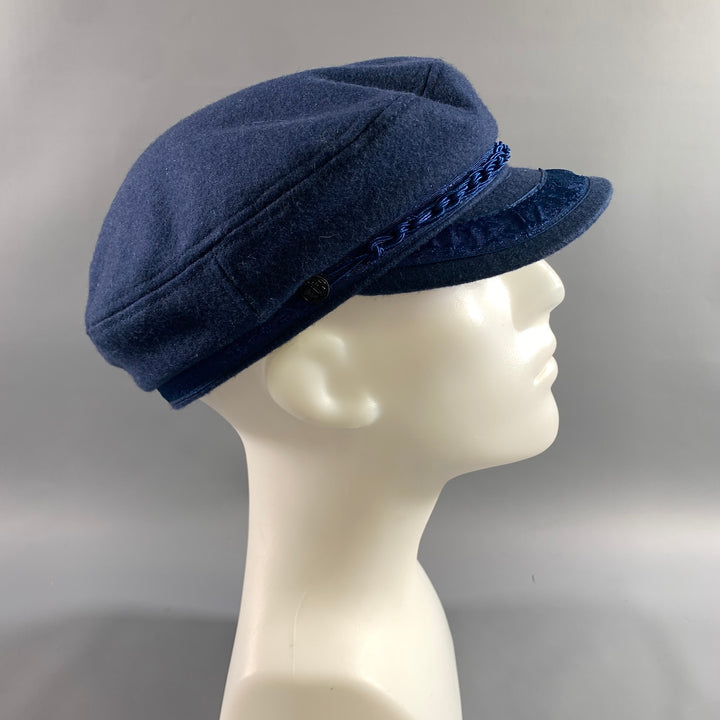 STRAIGHT TO HELL Size M Blue Wool Blend Hats