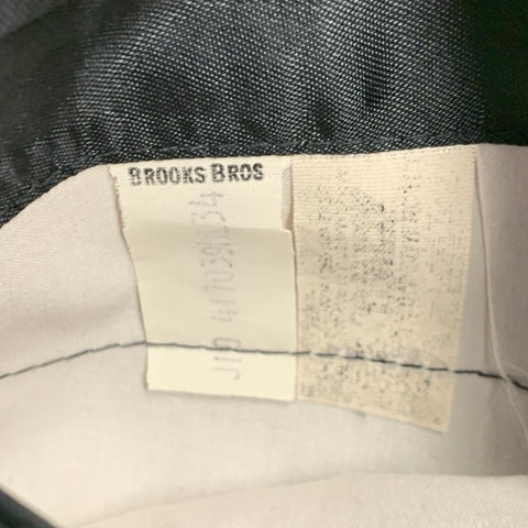 BROOKS BROTHERS Size M Black Peak Lapel Single Button Tuxedo