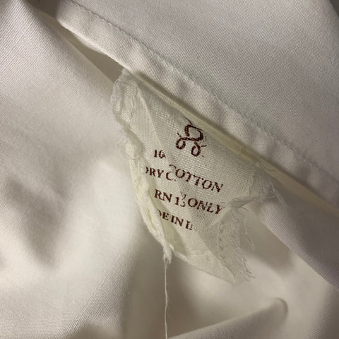 FIGUE Size S White Gold Cotton Dress Top