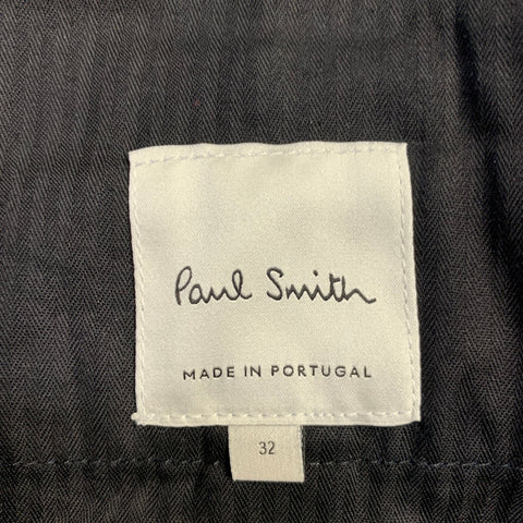 PAUL SMITH Size 32 Navy Drawstring Waistband Tapered Casual Pants