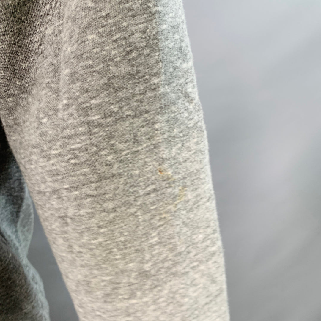 OUR LEGACY Size S Grey Heather Cotton Blend Hoodie Sweatshirt