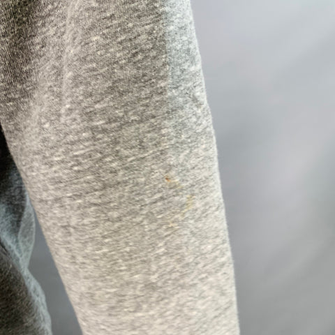 OUR LEGACY Size S Grey Heather Cotton Blend Hoodie Sweatshirt