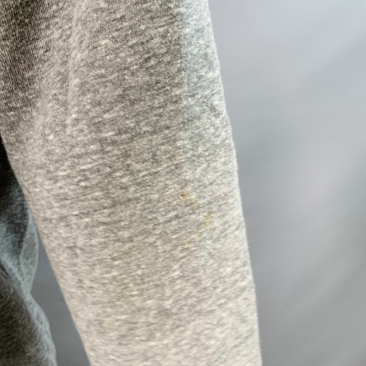 OUR LEGACY Size S Grey Heather Cotton Blend Hoodie Sweatshirt