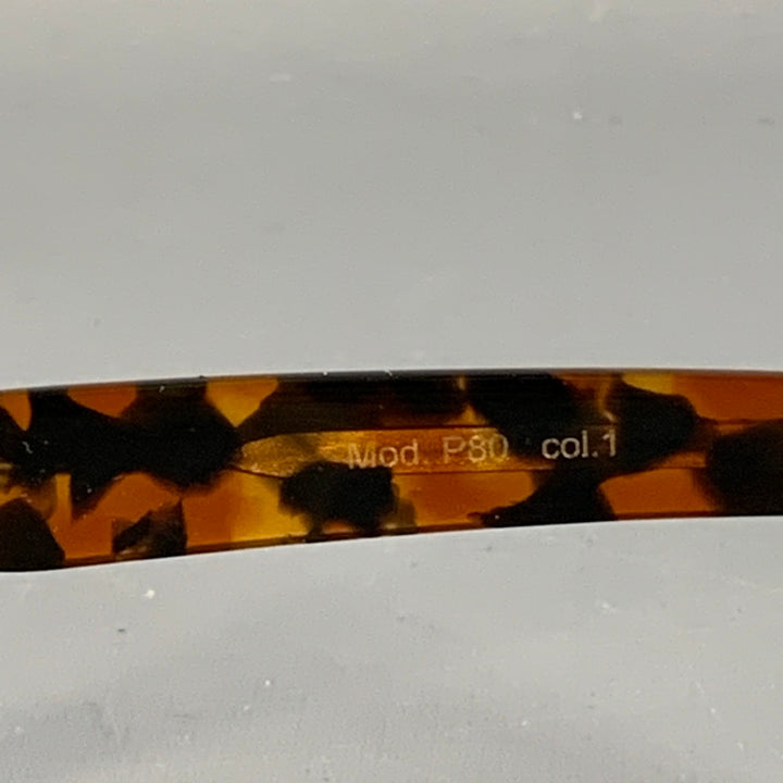 LESCA LUNETIER Brown Tortoiseshell Acetate Sunglasses