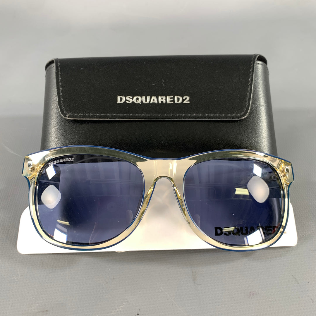 DSQUARED2 Blue Clear Sunglasses & Eyewear