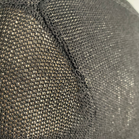 SANDRO Size S Black Viscose Nylon See Through Long Sleeve Pullover