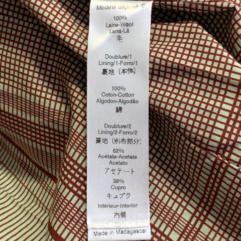 KENZO Size 4 Black Multi Color Wool Embroidered Jacket Blazer