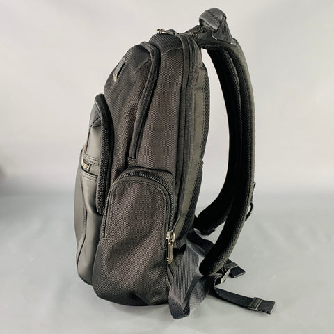 Sac à dos TUMI Alpha Bravo Search en nylon noir métallisé