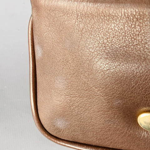 BOTTEGA VENETA Intrecciato Brown Woven Leather Crossbody Bag