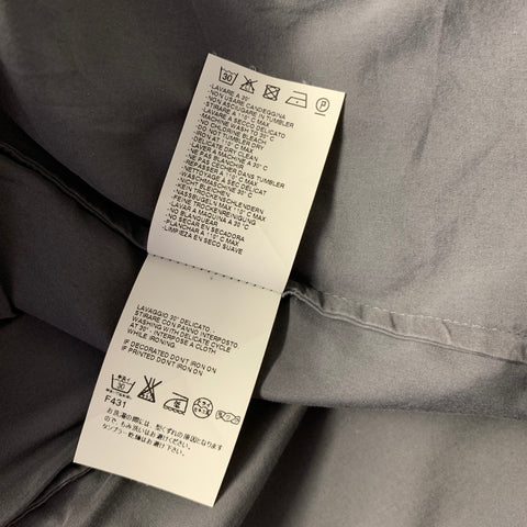 MAISON MARTIN MARGIELA Size M Grey Cotton Long Sleeve Shirt