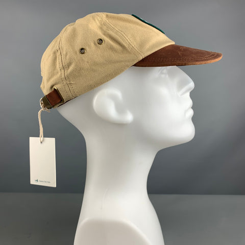 AIME LEON DORE One Size Beige Brown Patch Twill Hats