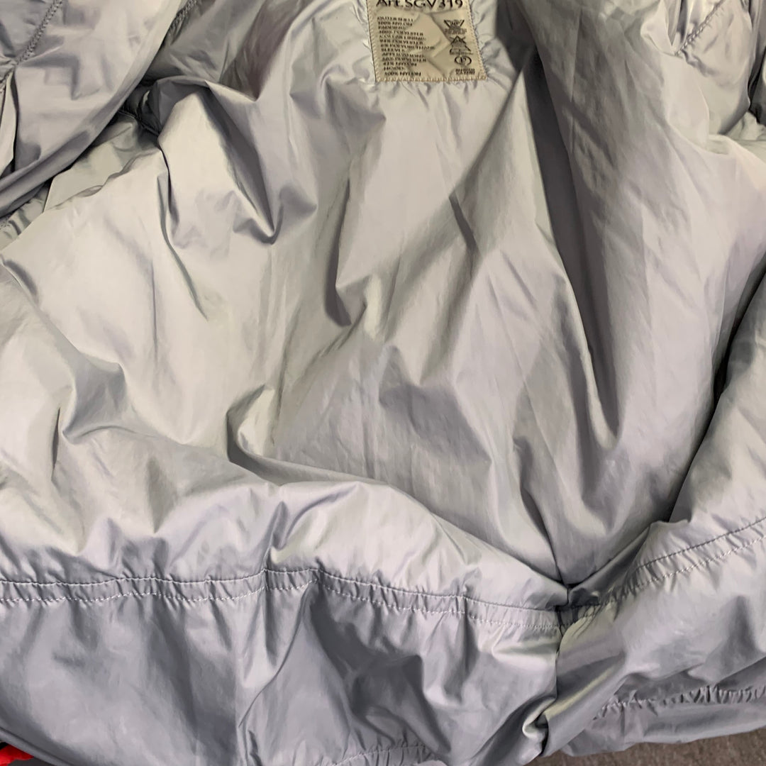 PRADA SPORT Size 40 Red Forest Green Nylon Ski Jacket Pants Set