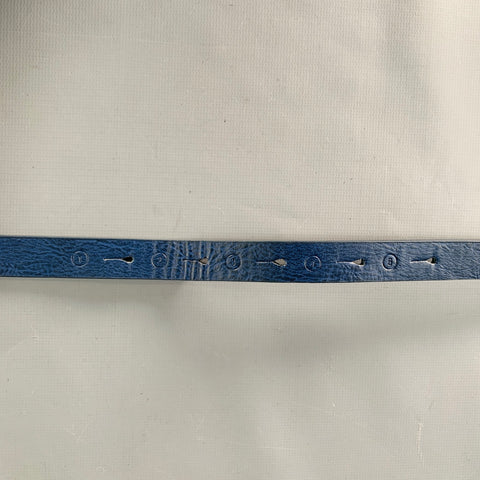 SCOTCH AND SODA Size 38 Blue Leather Belt