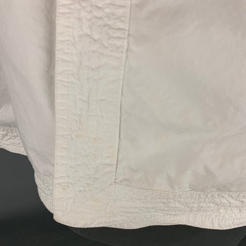 RALPH LAUREN Size 34 White Cotton Wrap Around Fisherman Casual Pants