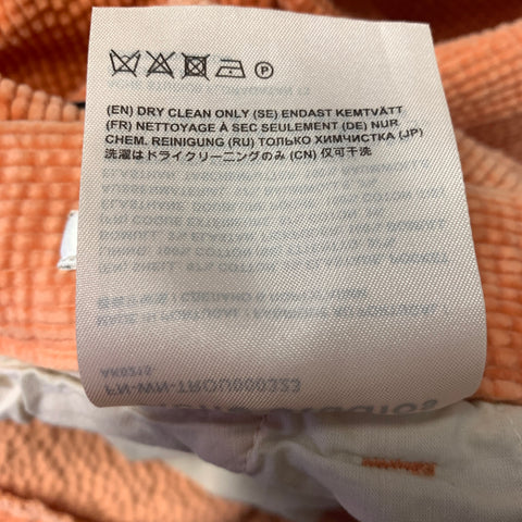 ACNE STUDIOS Size 4 Orange Peach Cotton Blend FN-WN-TROU000323 Casual Pants