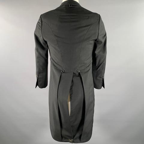 BLACK FLEECE X THOM BROWN  Size 36 Black Tailcoat Blazer