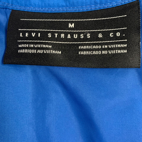 Gilet matelassé en polyester bleu LEVI STRAUSS Taille M