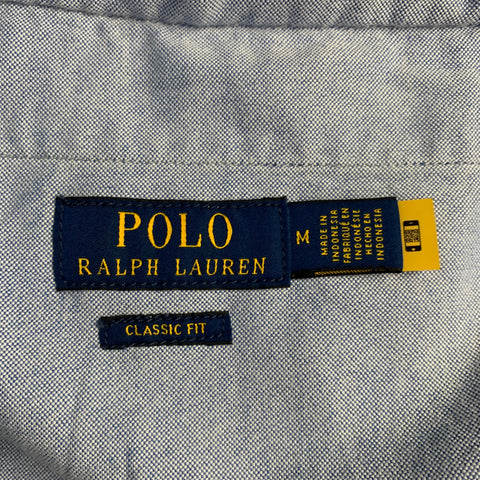 POLO by RALPH LAUREN Size M Blue Corduroy Cotton Classic Fit Drawstring Shorts