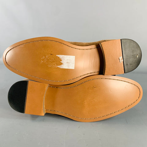 NORDSTROM Size 9 Lawrence Brown Suede Ankle Chelsea Boots