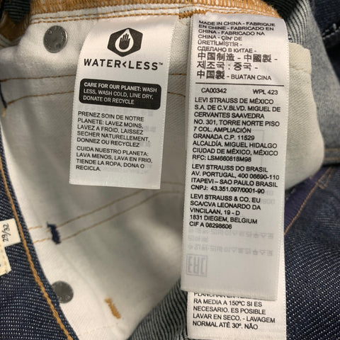 LEVI STRAUSS Size 29 Blue Cotton Blend Slim Straight Five Pockets Jeans