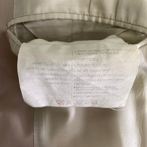 GUCCI Chest Size 42 Khaki Solid Wool Notch Lapel Sport Coat